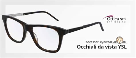 Occhiali da vista Saint Laurent: dal 1961 lusso accessibile